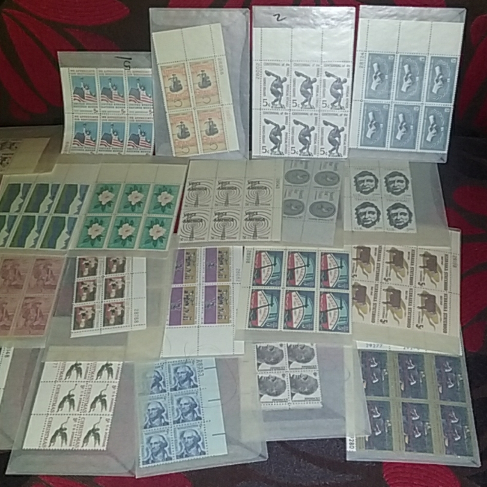 311 UNUSED 5 CENT  STAMPS